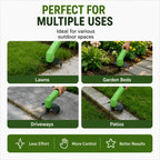 Grass Trimmer Cordless Adjustable Cutting Head Rechargeable Battery