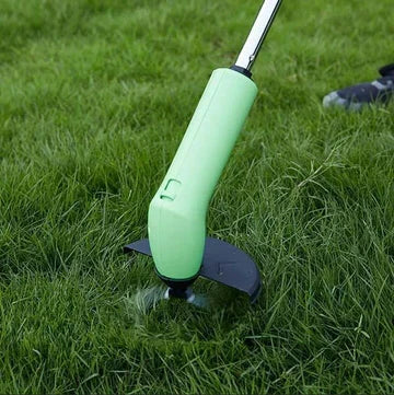 Grass Trimmer Cordless Battery Powered Extendable Pole & Protective Shield