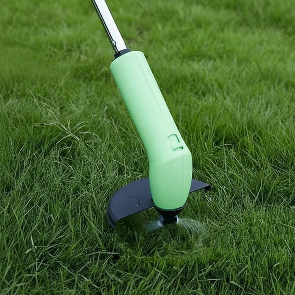 Grass Trimmer Cordless Lightweight & Adjustable Steel Blade