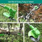 Grass Trimmer Cordless Lightweight Replaceable Blades