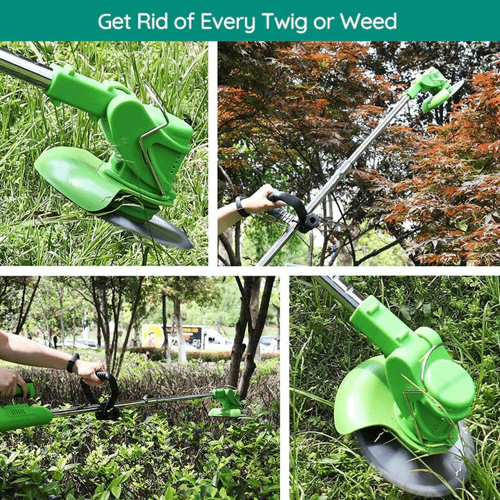 Grass Trimmer Cordless Lightweight Replaceable Blades