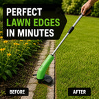 Grass Trimmer Cordless Rechargeable Precision Head & Steel Blade