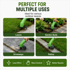 Grass Trimmer Cordless Rechargeable Precision Head & Steel Blade