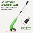 Grass Trimmer Cordless Rechargeable Precision Head & Steel Blade