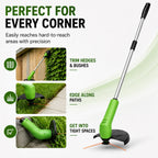 Grass Trimmer Cordless Rechargeable Precision Head & Steel Blade