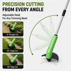 Grass Trimmer Cordless Rechargeable Precision Head & Steel Blade