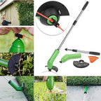 Grass Trimmer Cordless Telescopic Shaft & Cable Tie System