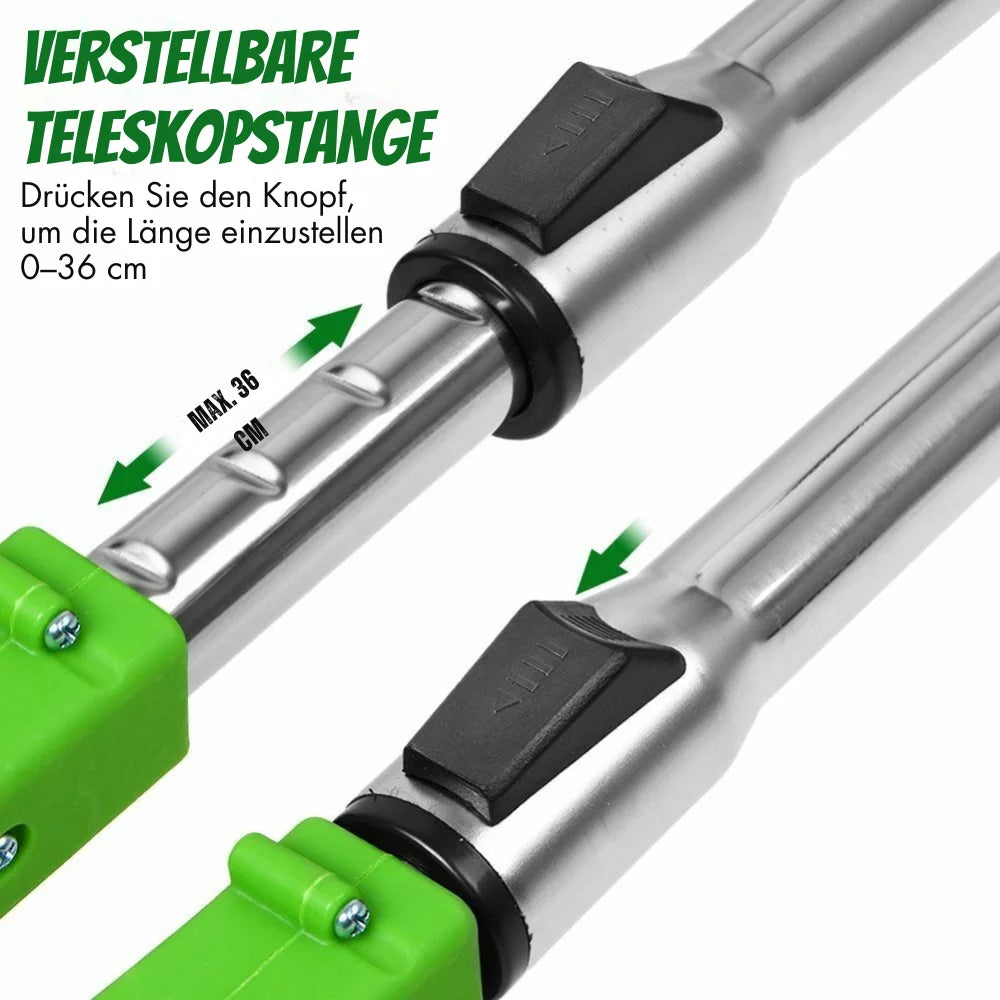 Grass Trimmer Cordless Telescopic Shaft & Ergonomic Handle