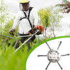 Grass Trimmer Head Stainless Steel Wire 6 Inch Battery Compatible
