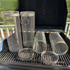 Grill Basket 360° Rotating Stainless Steel & Dishwasher Safe