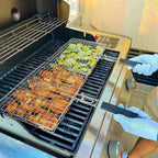 Grill Basket Foldable Non-Stick & Stainless Steel