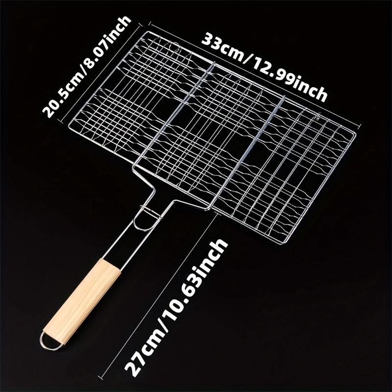 Grill Basket Large Capacity Metal Mesh
