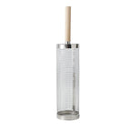 Grill Basket Perforated Stainless Steel Raised Edges