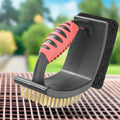 Grill Brush Brass Bristles & Copper Scraper Quick-Dry Pad