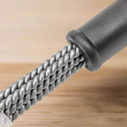 Grill Brush Bristle-Free Stainless Steel Ergonomic Handle 17 Inch
