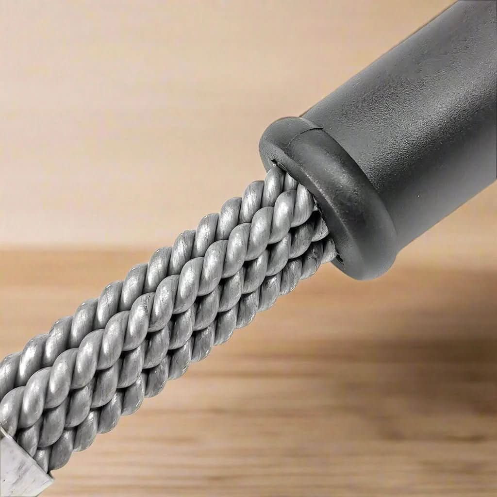 Grill Brush Bristle-Free Stainless Steel Ergonomic Handle 17 Inch