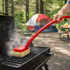Grill Brush Bristle-Free Steam-Assisted Long Handle