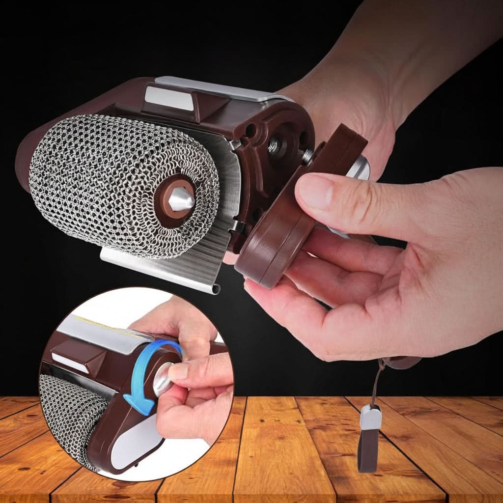 Grill Brush Stainless Steel Roller USB Rechargeable