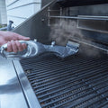 Grill Brush Steam Cleaning Stainless Steel Bristles Ergonomic Handle