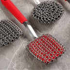 Grill Cleaner Brushless Stainless Steel Ergonomic Handle