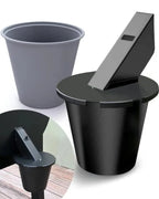 Grill Grease Collector Enclosed Fitted Lid Reusable Liner