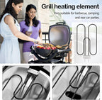 Grill Heating Coil Stainless Steel 2200W