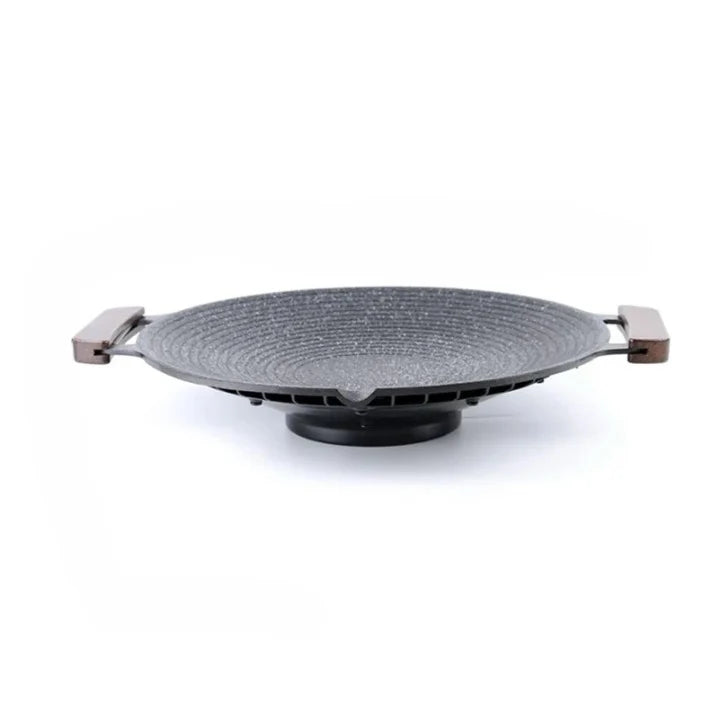 Grill Pan Aluminum Windproof Comfort-Grip Handles
