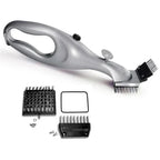 Grill Steam Brush Steam-Powered Replaceable Brushes & Heat-Resistant Handle