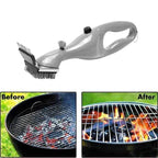 Grill Steam Brush Steam-Powered Replaceable Brushes & Heat-Resistant Handle