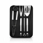 Grill Tool Set Stainless Steel Heat-Resistant Portable Case