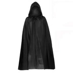 Grim Reaper Costume Glowing Red Eyes & Glow Skeleton Gloves