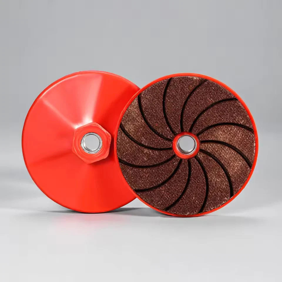 Grinding Disc Set 3-Piece 50/100/200 Grit Vibration-Dampening