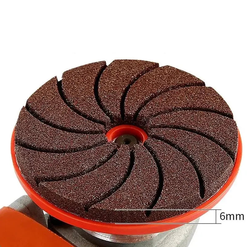 Grinding Disc Set 3-Piece 50/100/200 Grit Vibration-Dampening