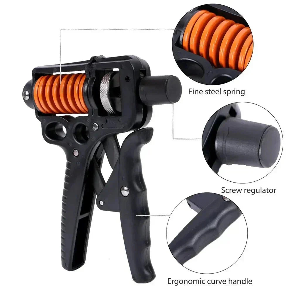Grip Trainer Adjustable 11-364 Lbs Anti-Slip Handles