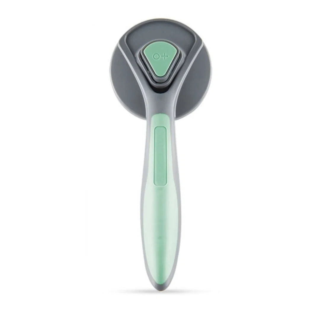 Grooming Comb Floating Brush & Stainless Steel Teeth