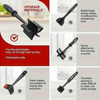 Ground Meat Chopper Multi-Blade Ergonomic Handle & Heat-Resistant