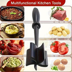 Ground Meat Chopper Multi-Blade Ergonomic Handle & Heat-Resistant