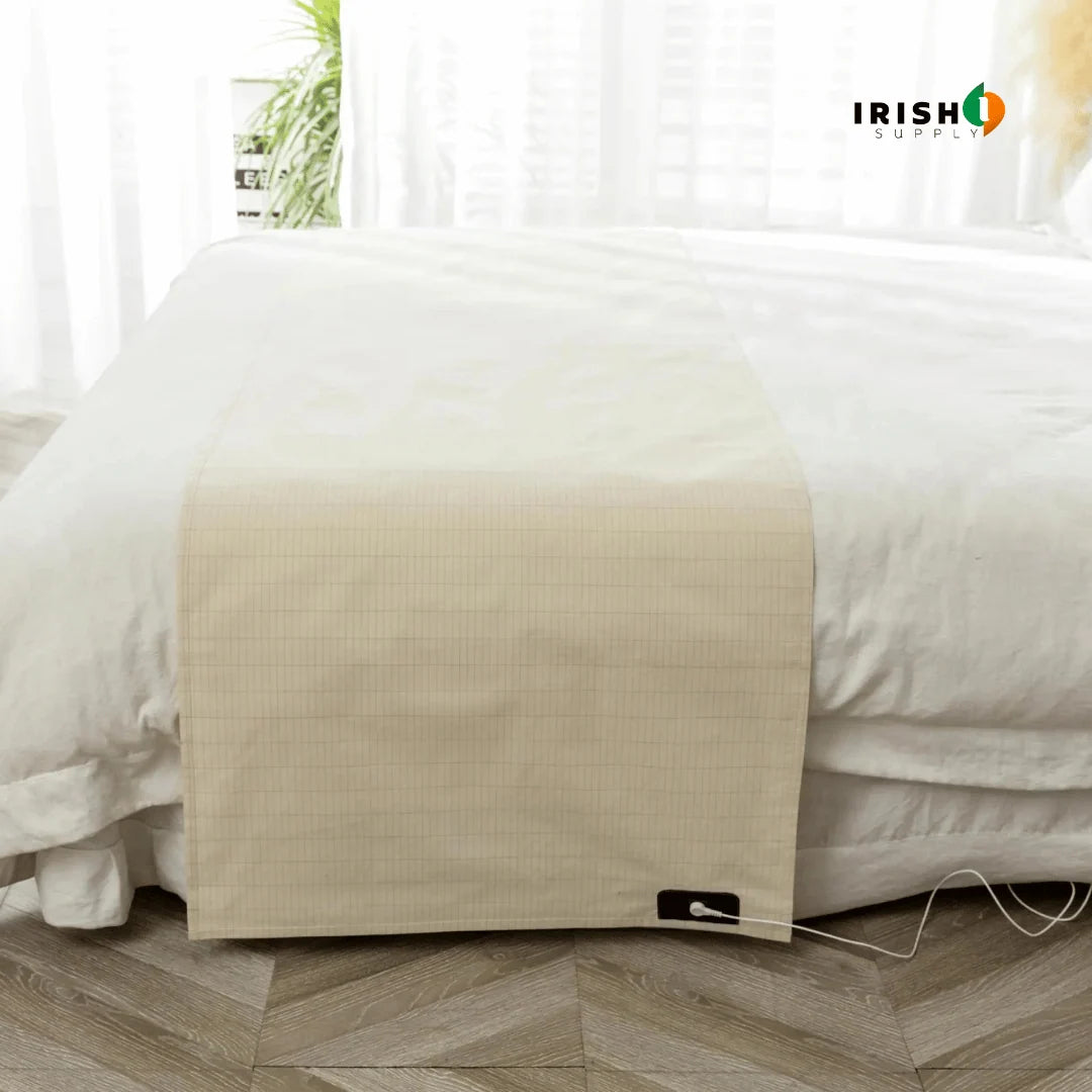 Grounding Bed Sheet Conductive Woven Threads & Detachable Cable