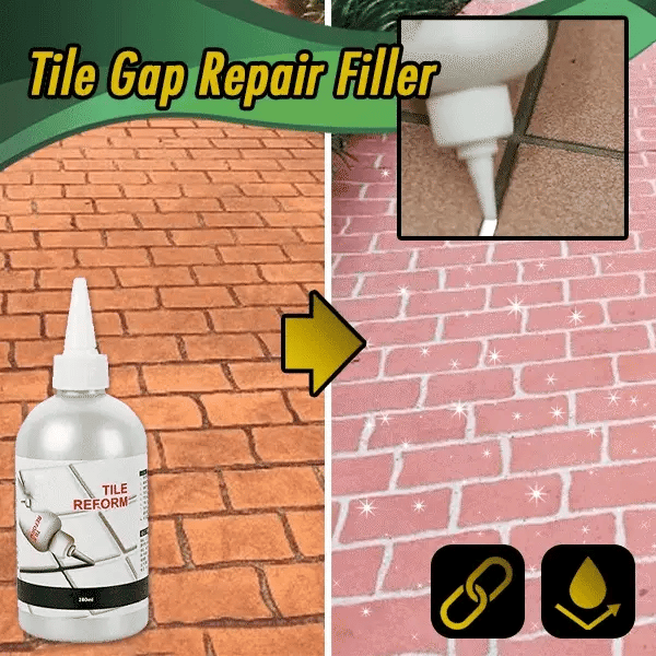 Grout Repair Gel Waterproof Mold-Resistant Precision Nozzle