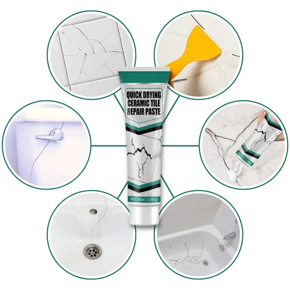Grout Repair Kit Waterproof Fast-Drying Spatula & Sandpaper