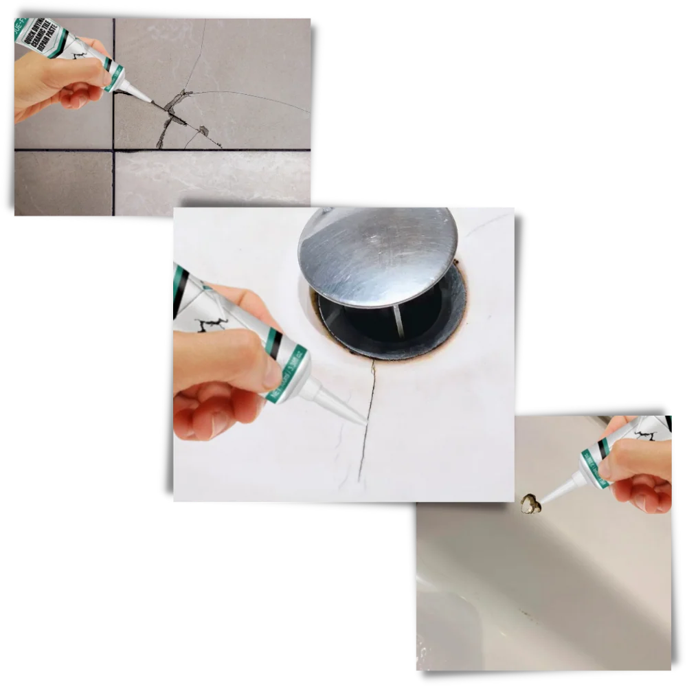 Grout Repair Kit Waterproof Fast-Drying Spatula & Sandpaper
