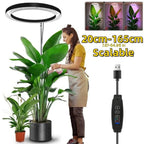 Grow Light Full-Spectrum LED Timer & 9 Brightness Levels