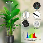 Grow Light Full-Spectrum LED Timer & 9 Brightness Levels