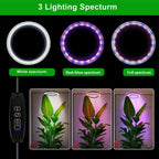 Grow Light Full-Spectrum LED Timer & 9 Brightness Levels