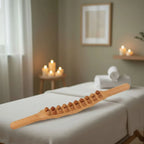 Gua Sha Massage Stick Natural Wood Ergonomic 60 Cm
