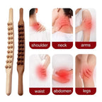 Gua Sha Massage Stick Natural Wood Ergonomic 60 Cm
