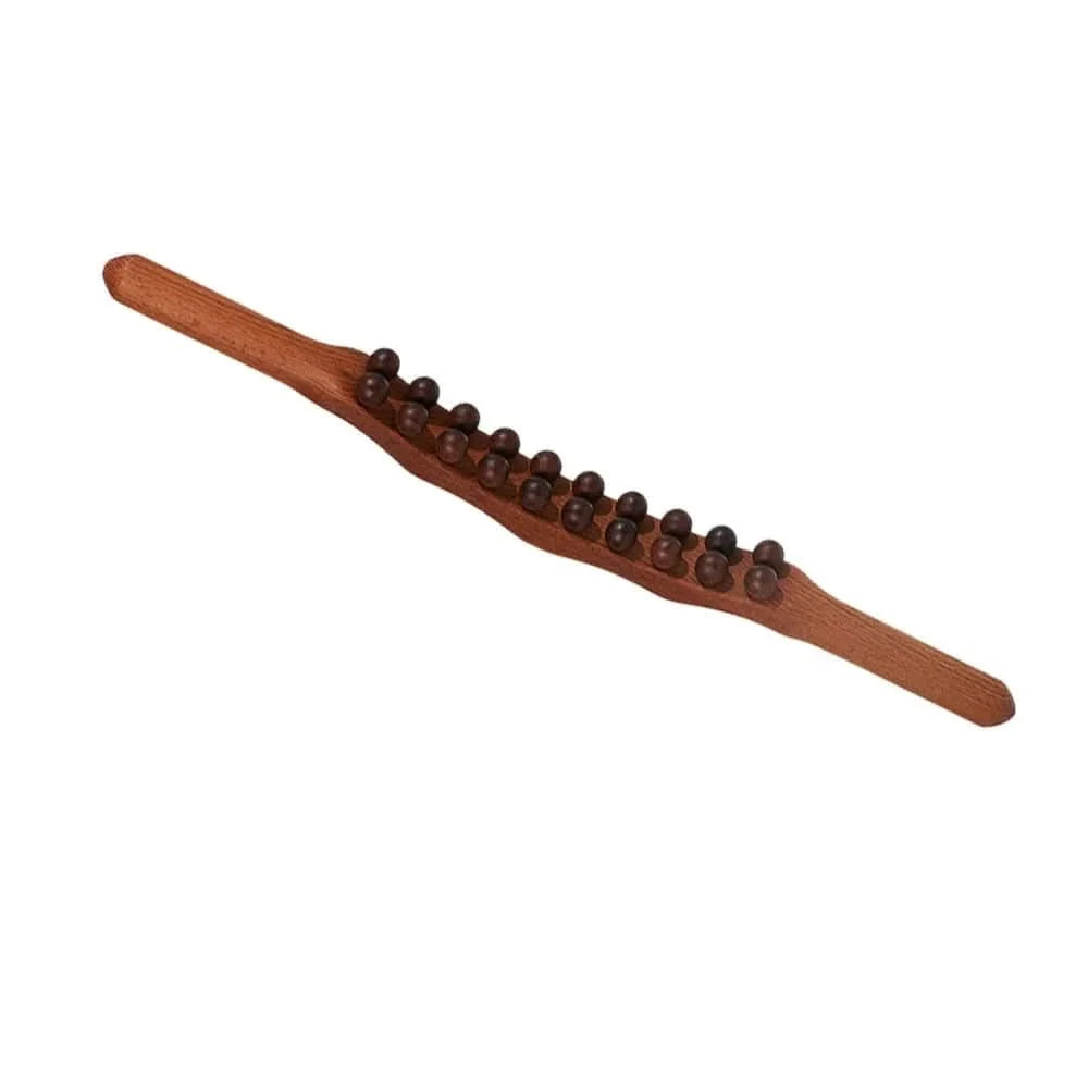 Gua Sha Massage Stick Natural Wood Ergonomic 60 Cm