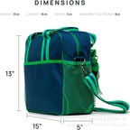 Gym Bag Convertible Tote & Crossbody Shoe Compartment