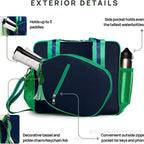 Gym Bag Convertible Tote & Crossbody Shoe Compartment