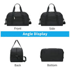 Gym Duffel Bag Water-Resistant Multiple Pockets & Adjustable Strap